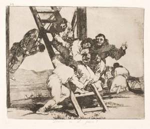 Den tunge gang (14) av Francisco de Goya