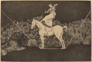 Ulik punktual (Sure Folly) av Francisco de Goya