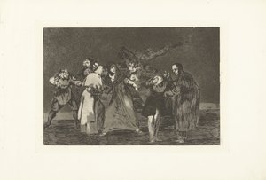 Trippel dårskap Disparate trippel Los Disparates (The follies) (serietittel) Los Proverbios (The proverbs) (serietittel) av Francisco de Goya