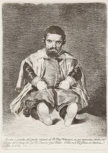 En dverg (Un Enano). 1778 av Francisco de Goya