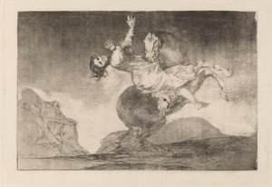 Raptor-hesten (hestebortføreren) av Francisco de Goya
