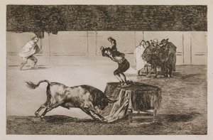 Nok en gal handling på samme arena av Francisco de Goya