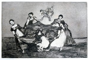 Kvinnelig gåte, 1819-1823 av Francisco de Goya