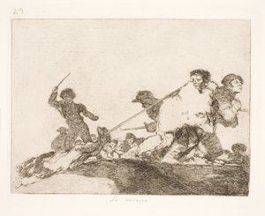 Han fortjente det (29) av Francisco de Goya