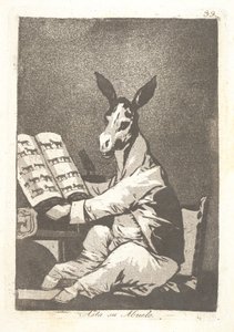 Hans forfedre av Francisco de Goya