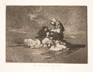 Hva foreslår en enkelt kopp? (59) av Francisco de Goya