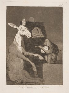 Verken mer eller mindre av Francisco de Goya