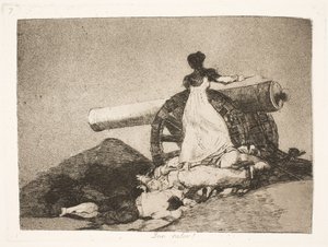 Hvilket heltemot! (7) av Francisco de Goya