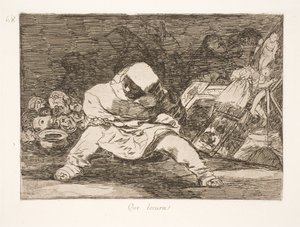 Hvilken galskap! (68) av Francisco de Goya
