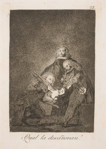 Hvor de plukker henne av Francisco de Goya