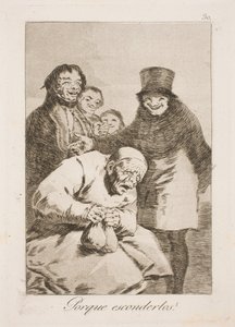 Hvorfor redde dem? av Francisco de Goya