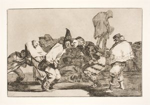 The Folly of the Carnival (Mor du, karneval, for i morgen kommer det aske) av Francisco de Goya