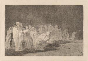 Los ensacados (The Men in Sacks) av Francisco de Goya