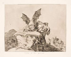 Mot Almenwellet (71) av Francisco de Goya