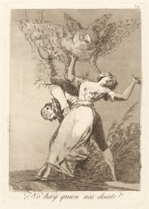 Er det ingen som kan løsne oss? (Kan ikke noen løsne oss?) av Francisco de Goya