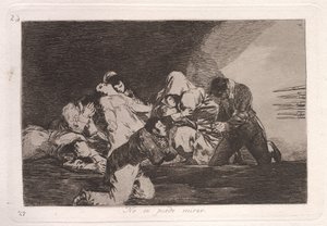 Kan ikke se (Man kan ikke se) av Francisco de Goya