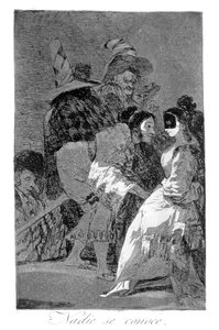 Ingen kjenner seg selv, 1799 av Francisco de Goya