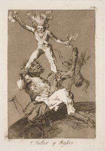 Opp og ned av Francisco de Goya