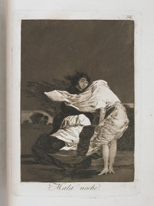 Tallerken fra Los Caprichos, 1797-1798 av Francisco de Goya