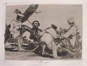 Fordi? (Hvorfor?) av Francisco de Goya