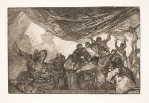 Ren dårskap (uten å appellere til verken Gud eller djevelen) av Francisco de Goya
