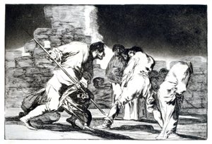 Riddle of Fury, 1819-1823 av Francisco de Goya