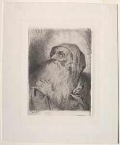 Den hellige Frans av Paula (Caritas) av Francisco de Goya