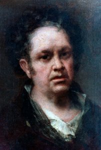 Selvportrett, 1815 av Francisco de Goya