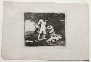 The Disasters of War: Og det er ingen hjelp for det av Francisco de Goya