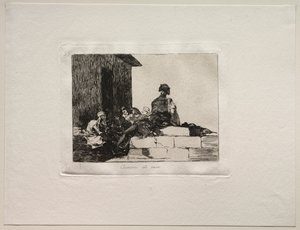 The Horrors of War: Appeals are in Vain av Francisco de Goya