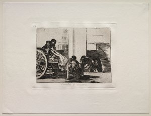 The Horrors of War: Cartloads to the Cemetery av Francisco de Goya