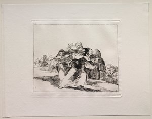 The Horrors of War: Everything is Topsy-Turvy av Francisco de Goya