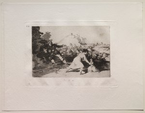 The Horrors of War: I Saw It av Francisco de Goya