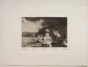 The Horrors of War: It Serves You Right. av Francisco de Goya