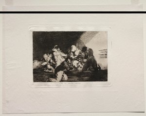 The Horrors of War: One Cant Look. av Francisco de Goya