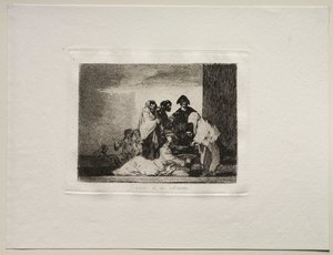 The Horrors of War: Thanks To The Millet. av Francisco de Goya