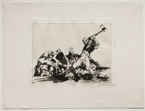 The Horrors of War: The Same. av Francisco de Goya