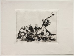 The Horrors of War: The Same av Francisco de Goya