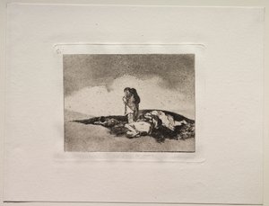 The Horrors of War: Det er ingen som kan hjelpe dem. av Francisco de Goya