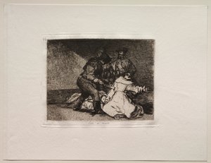 The Horrors of War: This Is Bad. av Francisco de Goya