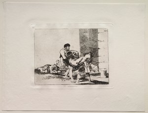The Horrors of War: To The Cemetery av Francisco de Goya
