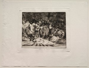 The Horrors of War: Truth Has Died av Francisco de Goya