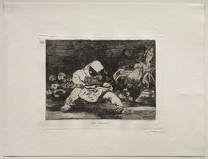 The Horrors of War: What Madness! av Francisco de Goya