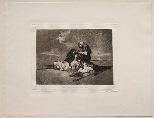 The Horrors of War: Hva er bruken av en kopp. av Francisco de Goya