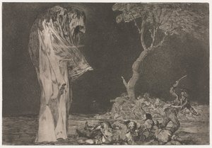 Ordspråkene: Fryktens dårskap av Francisco de Goya