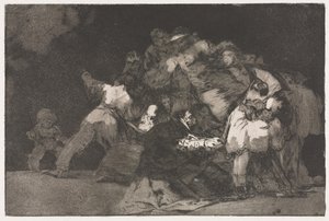 Ordspråkene: Generell dårskap av Francisco de Goya