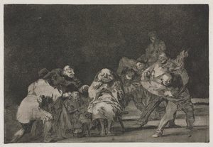Ordspråkene: Lojalitet av Francisco de Goya