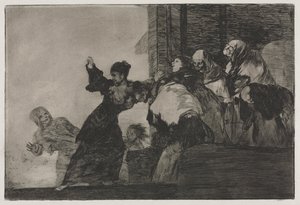 Ordspråkene: stakkars dårskap av Francisco de Goya