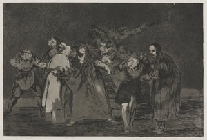 Ordspråkene: Sår leges raskere enn forhastede ord av Francisco de Goya
