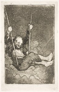 Trollmannen i sving av Francisco de Goya